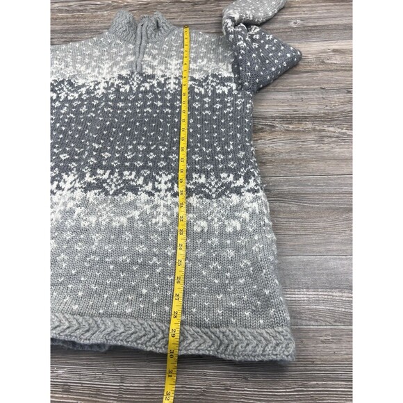 VTG Jones New York Sport Wool Blend Sweater Women's M Snowflake Nordic Fair Isle - Picture 7 of 10